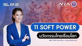 [INNO Trend] EP.01 นวัตกรรม Soft Power ยกระดับอัตลักษณ์สู่สากล