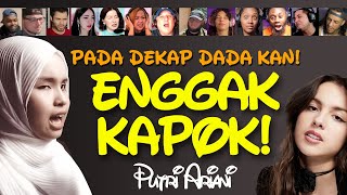 Putri Ariani cover Happier Olivia Rodrigo Reaction Compilation Premium Bibisi