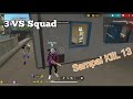 3 vs Squad sampai kilL 13, Bermuda Rengked