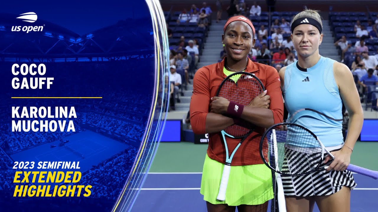 Coco Gauff Vs. Karolina Muchova Extended Highlights | 2023 US Open ...