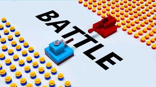 I simulated a Micro LEGO War