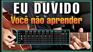 Aprenda Com Tablatura o Solo | Eu Duvido - Eduardo Costa, Sertanejo dos Bons👍