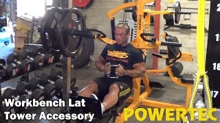 POWERTEC Workbench Lat Tower Accessory WB-LTA Lee Priest