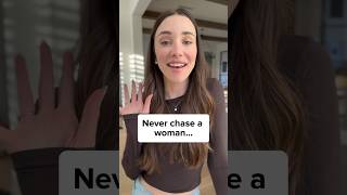 Never chase a woman… #datingcoach #datingcoachformen