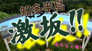 【ロードバイク】知多半島先端、師崎港から西側海沿いを走る。桜公園