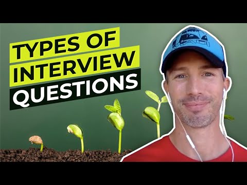 What are the 6 common types of interviews?