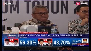 Rekapitulasi Nasional PPLN Lambat, Arif Budiman: Panitia Masih Bahas Formulir C1 - iNews Malam 05/05