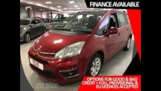 2012 12 CITROEN C4 GRAND PICASSO 1.6 VTR PLUS HDI 5d 110 BHP video walkaround