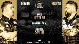 PDC Darts Premier League 2024 - Night 8 - 2024 03 21 - Luke Littler vs Michael Smith HUN