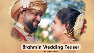 Marathi Brahmin Wedding Cinematic Teaser | HRIVA | Fab Media Works | Pune's Best Rated 📸🎥