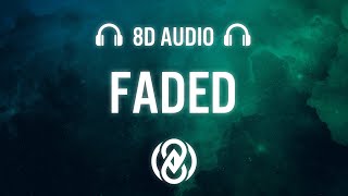 Arc North, New Beat Order & Cour - Faded (Feat. Lunis) | 8D AUDIO 🎧