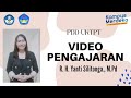 PDD - UKTPT | Video Pengajaran | Serdos | R. H. Yanti Silitonga | Universitas Pattimura