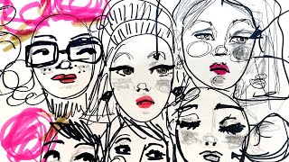 This Face Drawing Exercise Changed My Life & Art (it will change yours too)