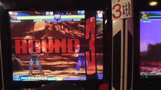 SFA3   ①テツオ豪鬼　VS　六甲ケン     (TETSUO) vs (ROKKOU)     2017.7 STREET FIGHTER Alpha3 (60fps)