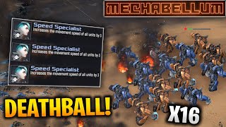 16 RHINO STAMPEDE with 3x Speed Specialist (CARNAGE) - Mechabellum FFA Cast