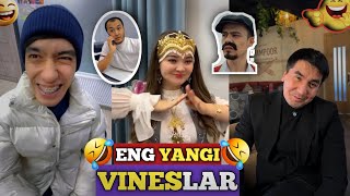 🔥 Vineslar, Vaynlar Toʻplami 😂 (Kulguli Videolar) Bobur Mansurov, Zebo Raximova, QodirTolipov #vines