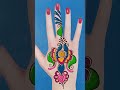 colourful mehndi design beautiful flowers mehndi design mehndi viralvideo art trending