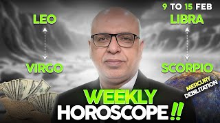 Weekly Horoscope | Leo, Virgo, Libra, Scorpio | 9 to 15 Feb 2025 | Astro Jawa