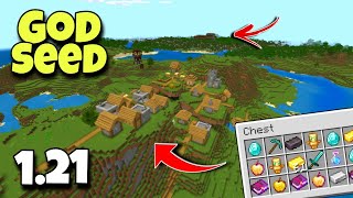 🔥[God Seed] For Minecraft 1.21 Bedrock And Pocket Edition | Seed Minecraft 1.21 | Minecraft Seeds