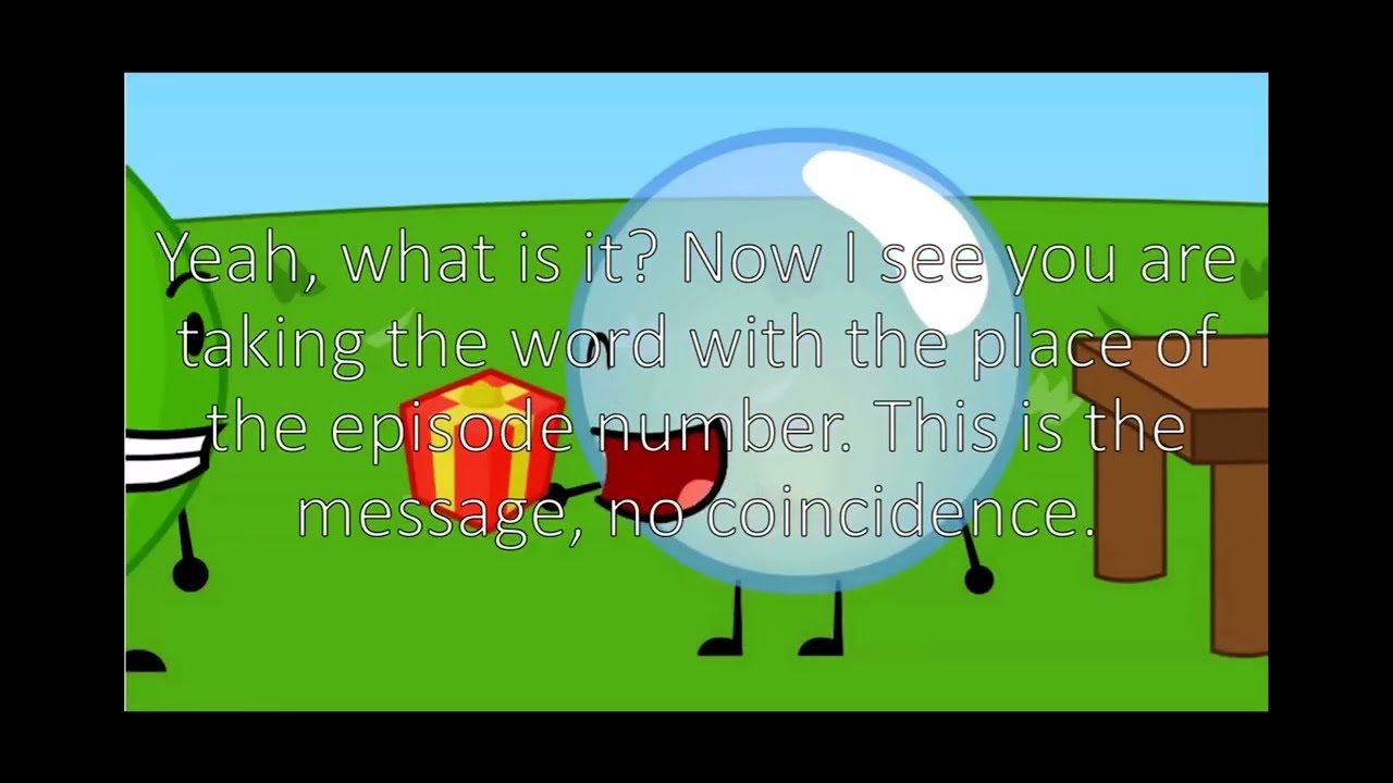 Bfdi Secret Message Youtube