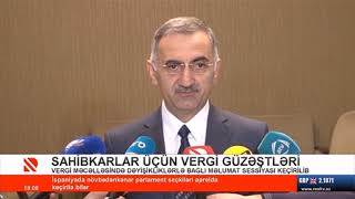 Sahibkarlar üçün vergi güzəştləri