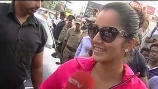 Sania Mirza flags off Hyderabad Walk