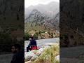 On the banks of Neelum River || Foot of Habba Khatun Mountain |Gurez Valley | Kashmir #nature #river