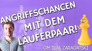 Schach DVD - Das Läuferpaar: Ausgezeichnete Angriffschancen  - GM Ilja Zaragatski [chess24]