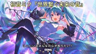 【アイドリープライド】アイドル編『初音ミク』〜世界繋ぐ未来の音〜