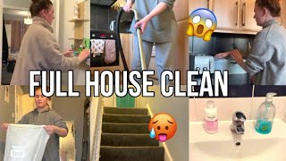 FULL HOUSE SPEED CLEAN | *CLEANING MOTIVATION* | CLEAN WITH ME