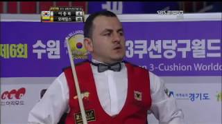 2012 3쿠션 월드컵 로빈슨 모레일스 vs 이충복