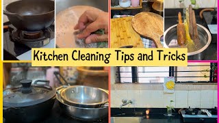 Kitchen Cleaning Tips and Tricks/How to Keep KITCHEN Clean\u0026 Organized/My Kitchen Maintenance Routine