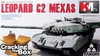 Unboxing Takom's Leopard C2 MEXAS