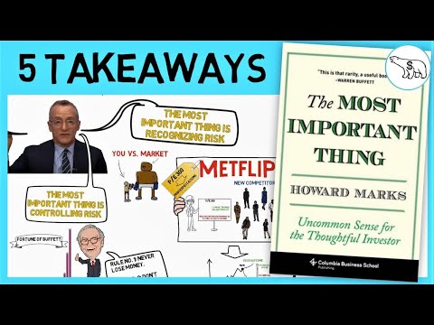THE MOST IMPORTANT THING (BY HOWARD MARKS)
