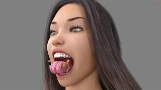 Giantess  Giantess Growth  巨大娘  vore  vore animation  giantess vore  giantess mmd gift box