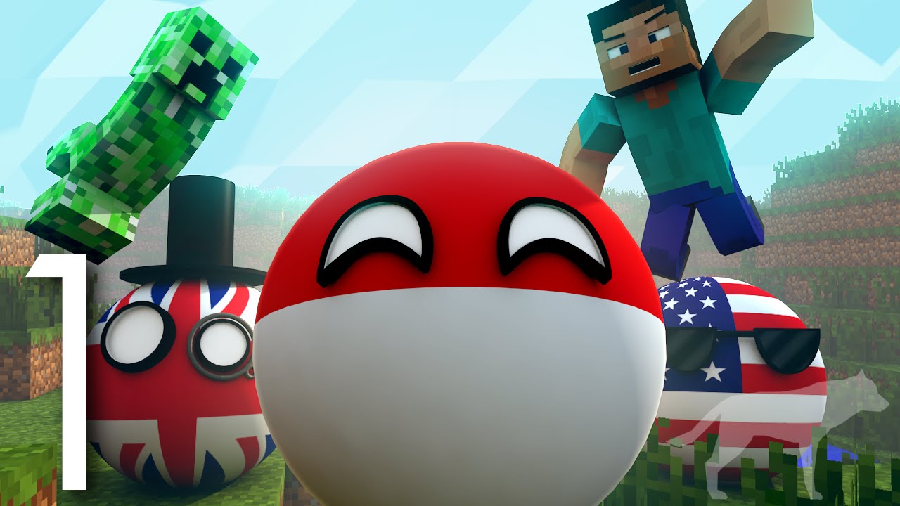 Countryballs In Minecraft Part 1 Youtube