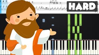Jesus Loves Me | HARD PIANO TUTORIAL + SHEET MUSIC by Betacustic