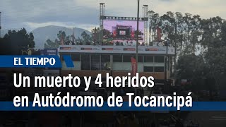 Un muerto y 4 heridos tras desplome de pantalla en Autódromo de Tocancipá | El Tiempo