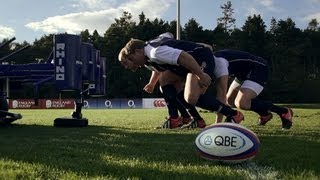 Scrummage tips from the England squad