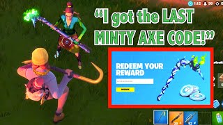Fortnite Minty Axe Codes Pc Fortnite Minty Axe Codes Pc