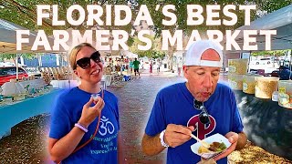 Exploring the BEST FARMER'S MARKET IN FLORIDA | Palafox Market in Downtown Pensacola