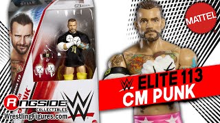 WWE Figure Insider: CM Punk - Mattel WWE Elite 113 Wrestling Action Figure! NEXUS MACHO MAN GEAR