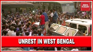 West Bengal Violence: BJP Workers Takes Kolkata Cops Head On, Holds Bandh In Basirhat