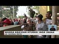 takut tidak kebagian warga kelapa dua banten saling serobot antrean bansos inews siang 15 07