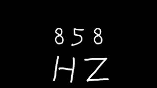 858 hz