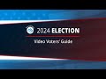 2024 Pierce County Video Voters' Guide