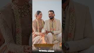 Kl Rahul and Athiya shetty got married today || KL Rahul wedding ❤ || #shorts #viral