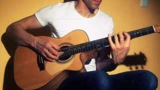 Improvisation over Am, F and G Chords on a Maton acoustic Guitar