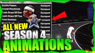 NBA 2K25 SEASON 4 ALL NEW ANIMATIONS AND REQUIREMENTS!!! TALL GUARDS ARE OFFICIALLY BACK!!!