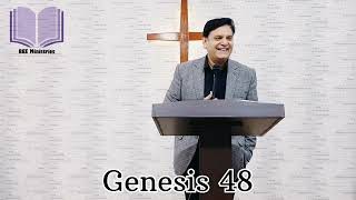 Genesis: 48  Pastor Emmanuel Aslam Preaching on Sunday Sermon in BEE Ministry Church Youhanabad LHR.